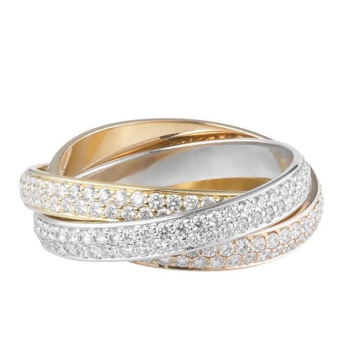 Cartier（カルティエ）＊＊TRINITY RING SM トリニティ リングSM