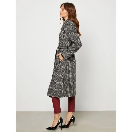 BCBG MAXAZRIA】オーバーサイズ ラペル ベルトラップコート☆ (BCBG ...