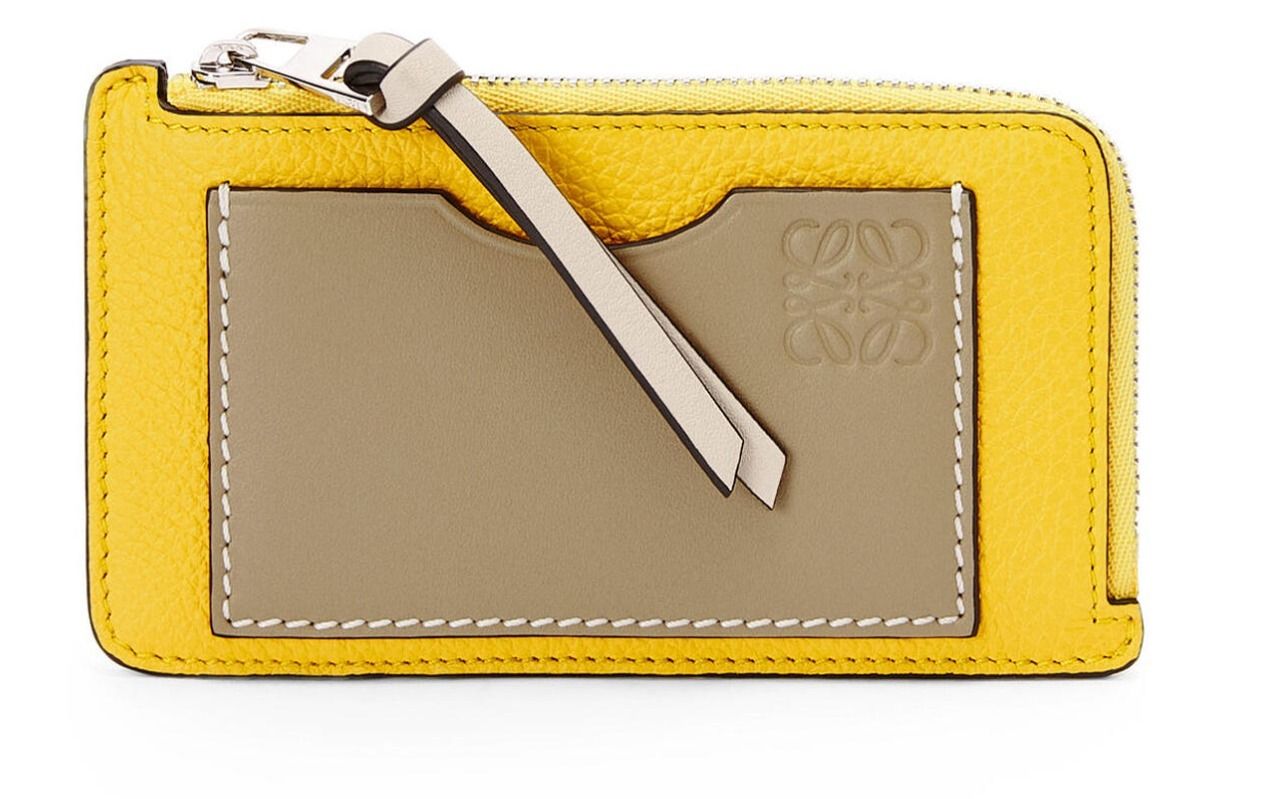 LOEWE コイン カードホルダー カーフスキン 直営オンライン