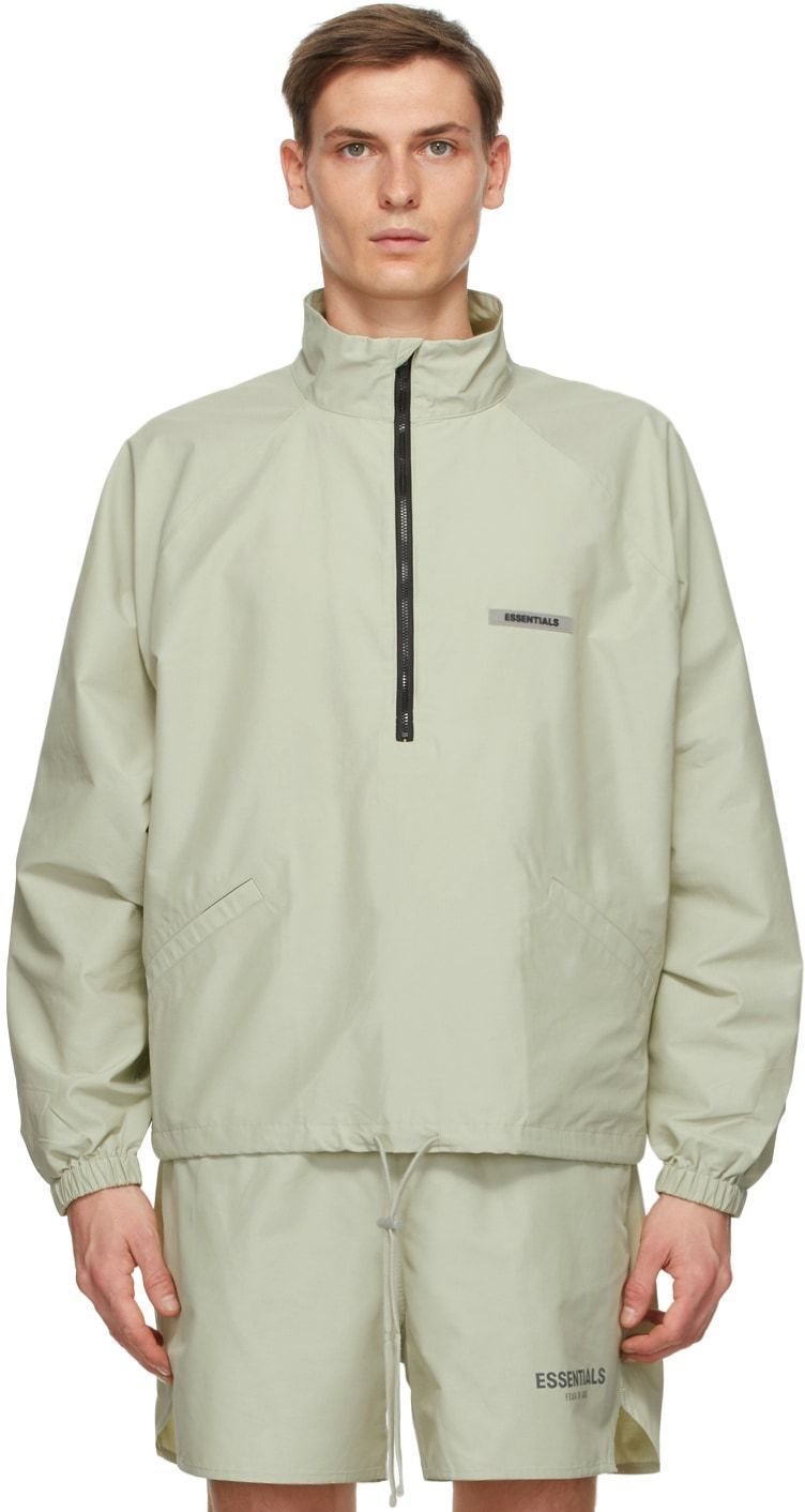 FEAR OF GOD ESSENTIALS 】ハーフジップトラックジャケット