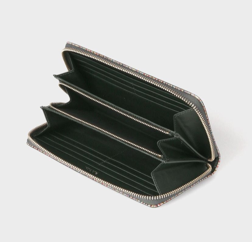 PAUL SMITH】マルチストライプエッジ ラウンドジップ長財布 (Paul ...