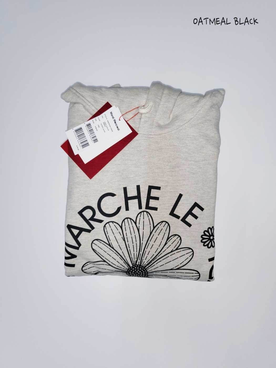 ○MARDI MERCREDI○ HOODY MARCHE LOGO フーディ 韓国発 大人気 (Mardi