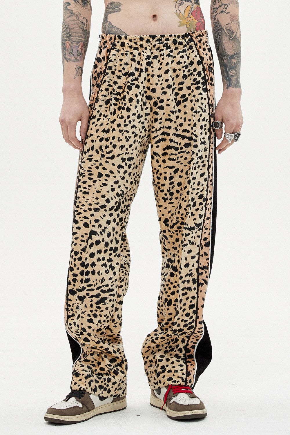 【MMIC】3-7日お届け/ LEOPARD VELVET LOUNGE PANTS 【MMIC】3-7日お届け/ LEOPARD VELVET LOUNGE PANTS