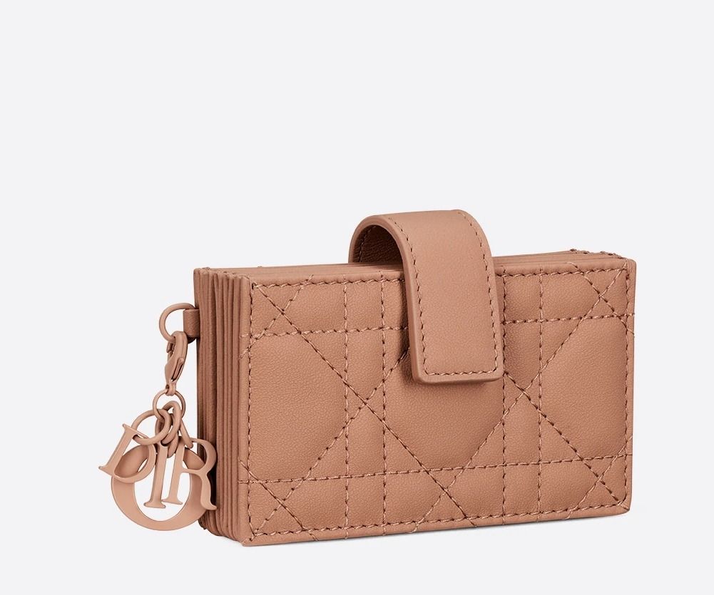 ディオール】レディディオールカーフカードホルダー*S0074SLOI (Dior ディオール】レディディオールカーフカードホルダー*S0074SLOI (Dior