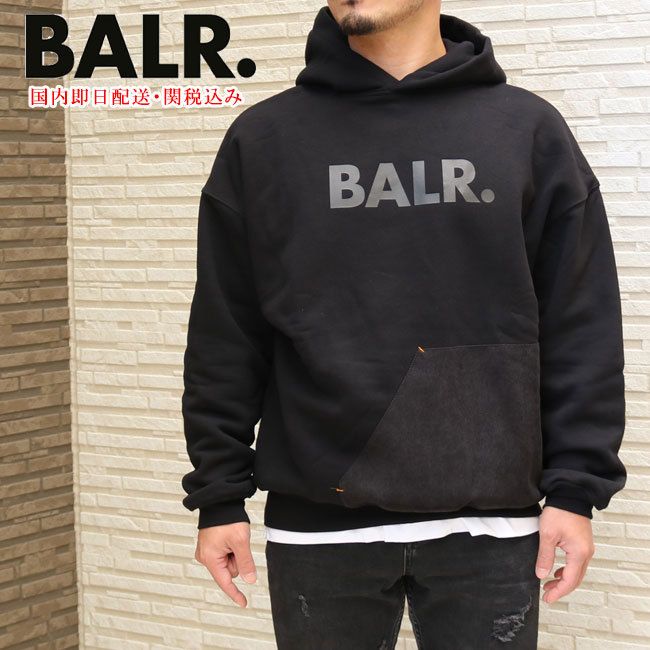 BALR.パーカーブルーＬサイズ Ｂ1261.1024-