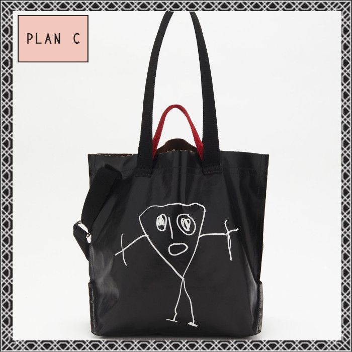 関税送料込み☆Plan C(プラン シー)☆プリント トートバッグ (Plan C 関税送料込み☆Plan C(プラン シー)☆プリント トートバッグ (Plan C