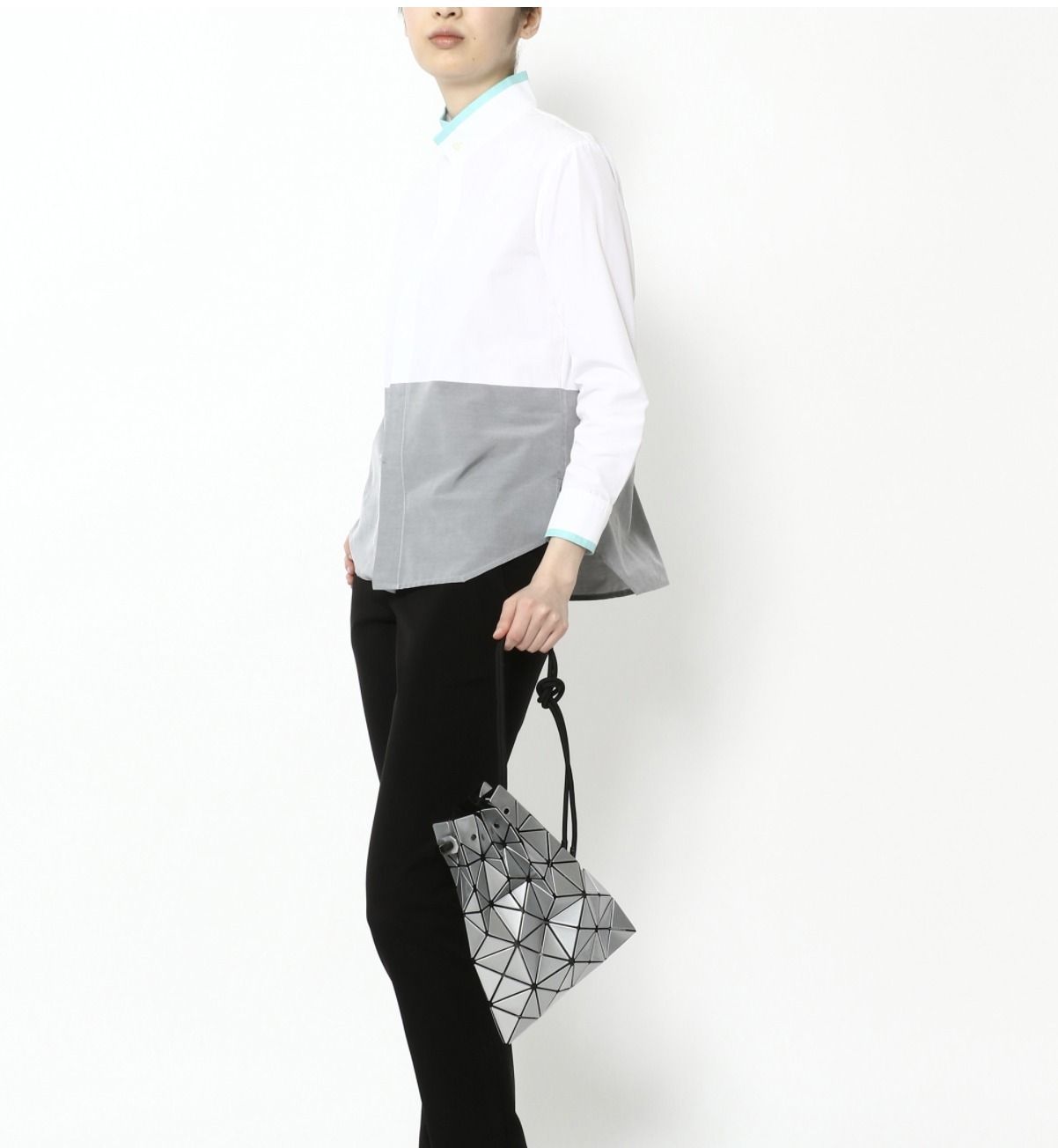 BAOBAO ISSEY MIYAKE ルーセント 巾着 トップハンドルバック (BAOBAO BAOBAO ISSEY MIYAKE ルーセント 巾着 トップハンドルバック (BAOBAO