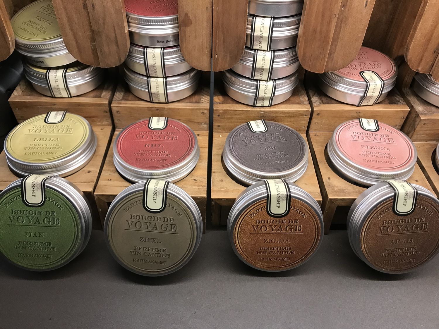 KARMAKAMETアロマキャンドル PERFUME TIN CANDLE☆選べる3個 