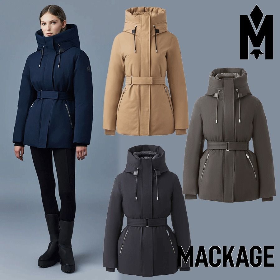 Mackage＊マッカージュ＊JENI＊2-in-1＊ダウンパーカ Jeni, 2-in-1 down parka with removable bib for ladies