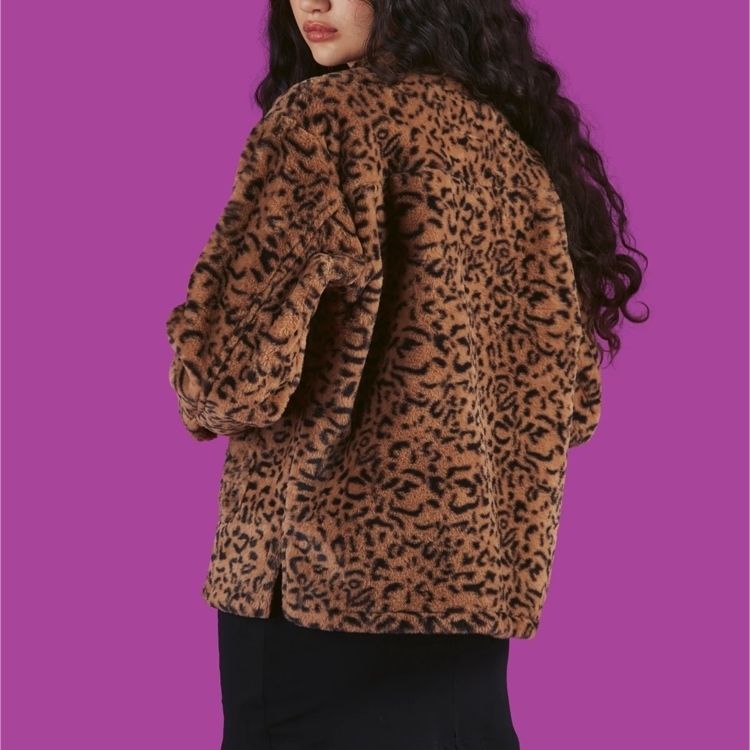 関送込【UNIF】DEBBIE ジャケット フェイクファー レオパード (UNIF 関送込【UNIF】DEBBIE ジャケット フェイクファー レオパード (UNIF