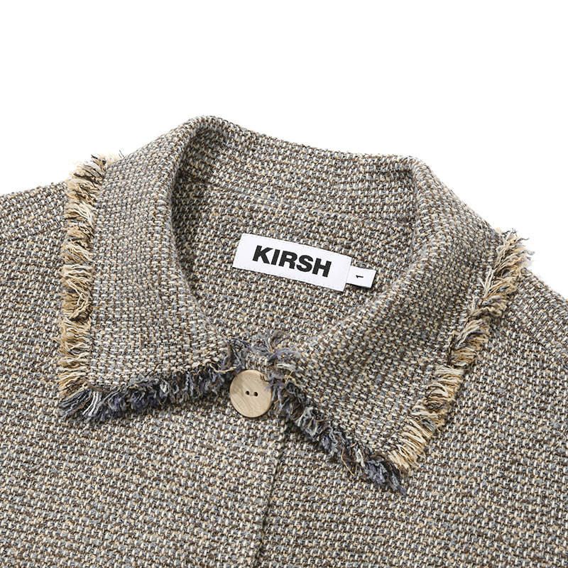 [ KIRSH ]韓国大人気★CROP TWEED JACKET KA KIRSH ]韓国大人気☆CROP TWEED JACKET KA (KIRSH/ジャケット