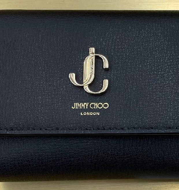 VIP顧客セール JIMMY CHOO JC WALLET 三つ折り財布 関税送料込