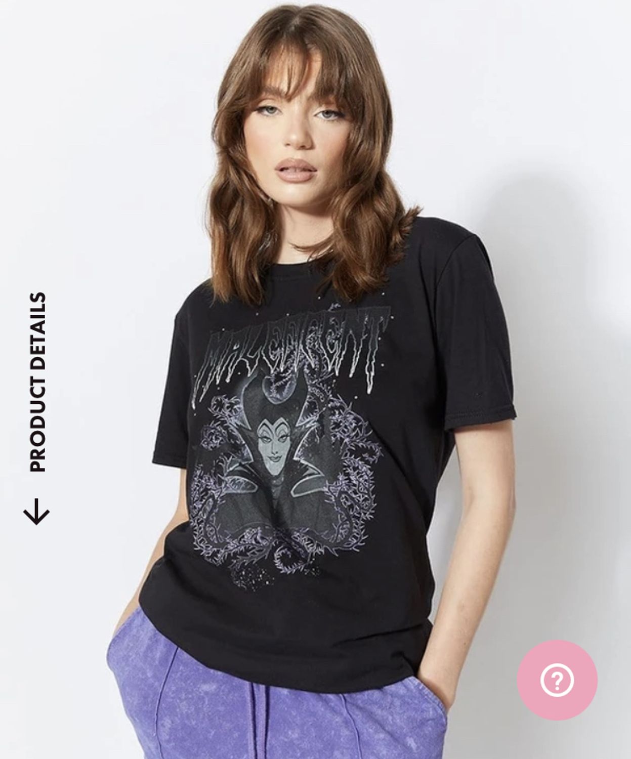 イギリス限定 マレフィセント ディズニーヴィランズ Tシャツ Disney キャラクターグッズ Buyma