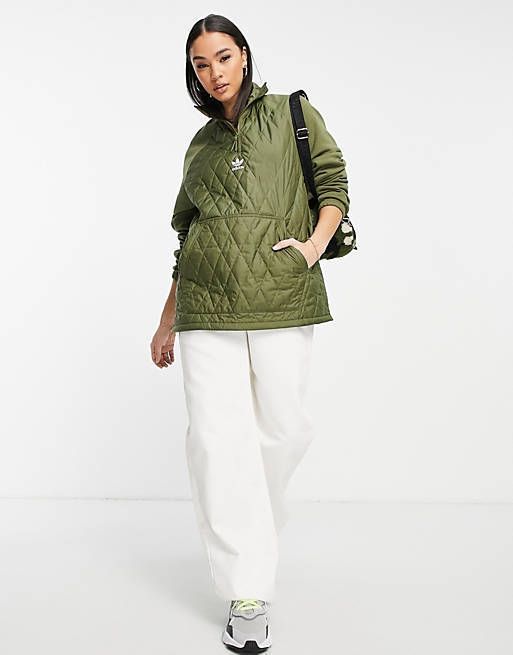adidas Originals】ハーフジップ キルティング トラックトップ (adidas adidas Originals】ハーフジップ キルティング トラックトップ (adidas