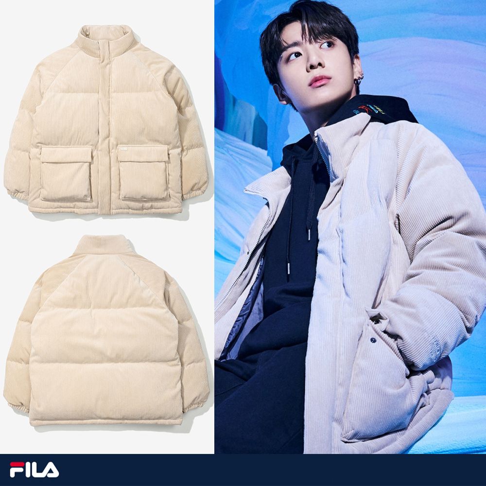 ★FILA★BTS着用★Corduroy DOWN JACKET ダウンジャケット ★FILA★BTS着用★Corduroy DOWN JACKET ダウンジャケット