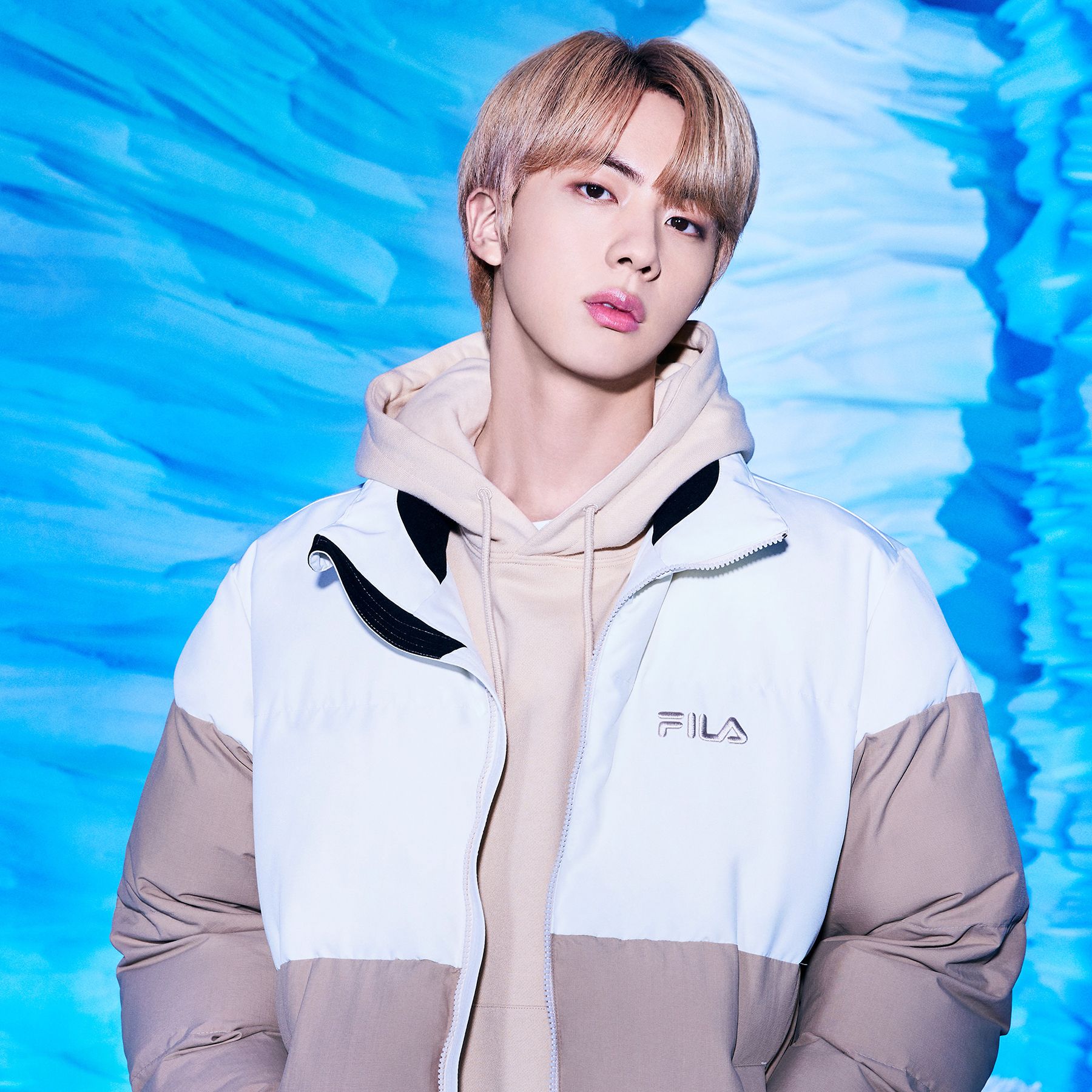 ☆FILA☆BTS着用☆COLOR MIX Down Jacket ダウンジャケット (FILA ☆FILA☆BTS着用☆COLOR MIX Down Jacket ダウンジャケット (FILA