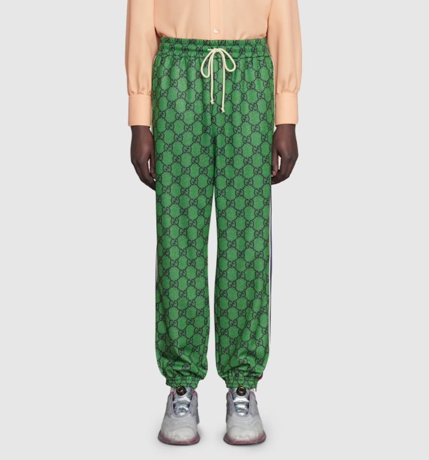 ☆送料・関税込☆GUCCI☆GG Web ジャージ ジョギングパンツ☆ (GUCCI ☆送料・関税込☆GUCCI☆GG Web ジャージ ジョギングパンツ☆ (GUCCI