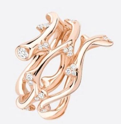 即発*Diorディオール*BOIS DE ROSE リング 18Kローズゴールド