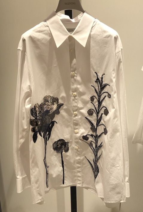 VALENTINO☆ VIP Sale お早目に Runway コットンシャツ♪ VALENTINO☆ VIP Sale お早目に Runway コットンシャツ♪