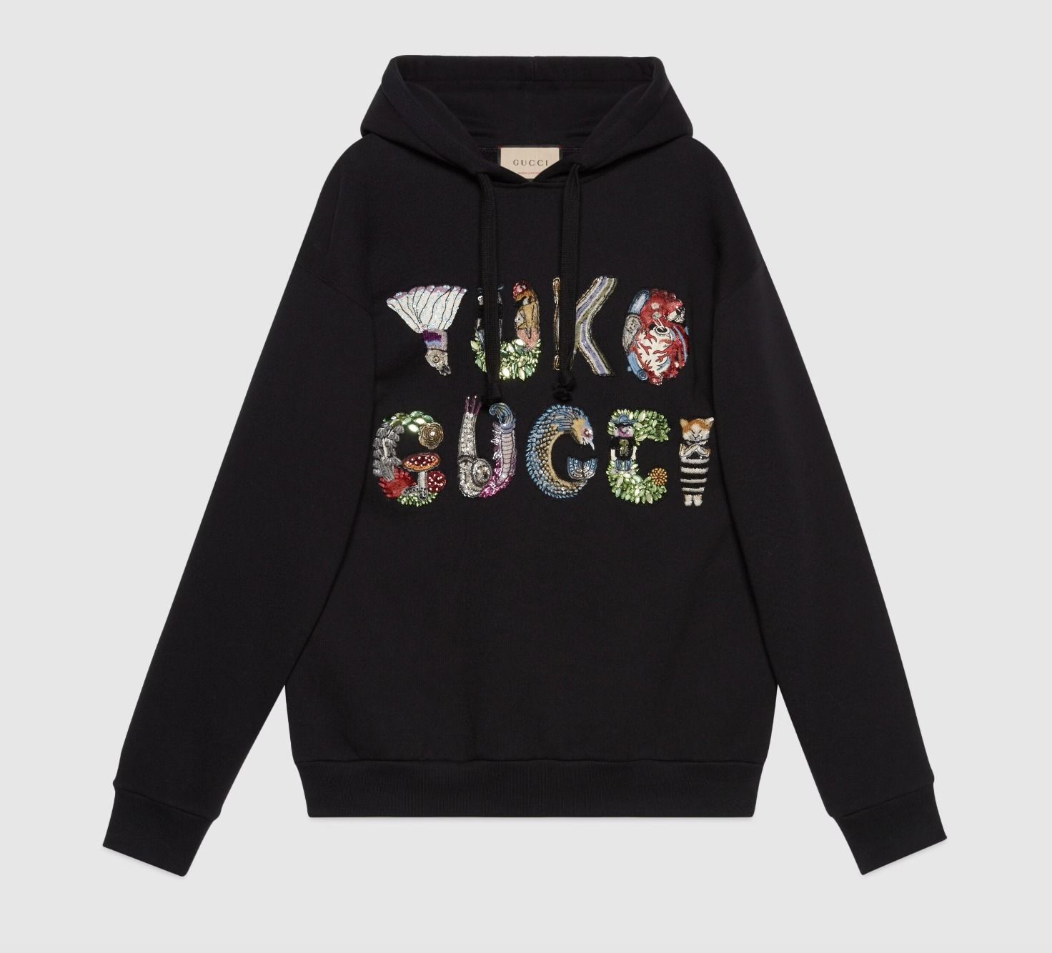 日本限定☆GUCCI】スパンコール スウェットシャツ フーディー (GUCCI 熱販売 パーカースパンコール GUCCI パーカー