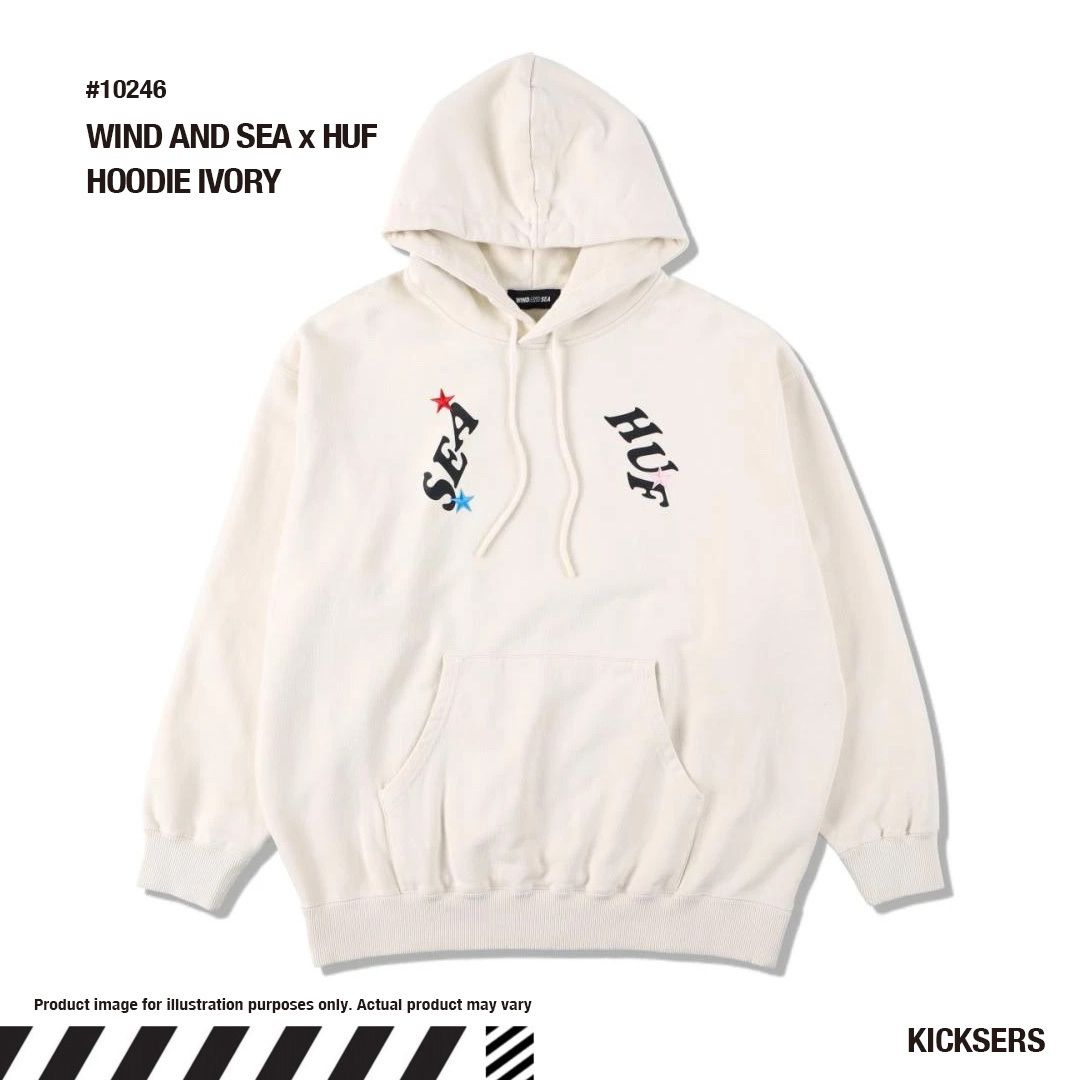 ウィンダンシー ハフ パーカー WIND AND SEA x HUF HOODIE (HUF