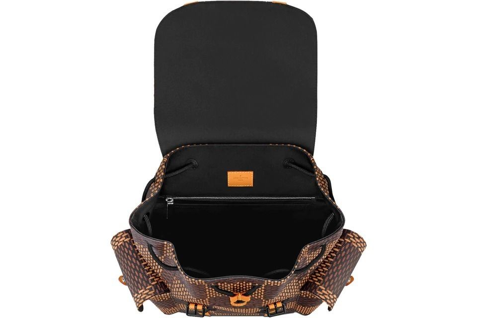 Louis Vuitton Nigo Christopher Backpack Damier Ebene Giant