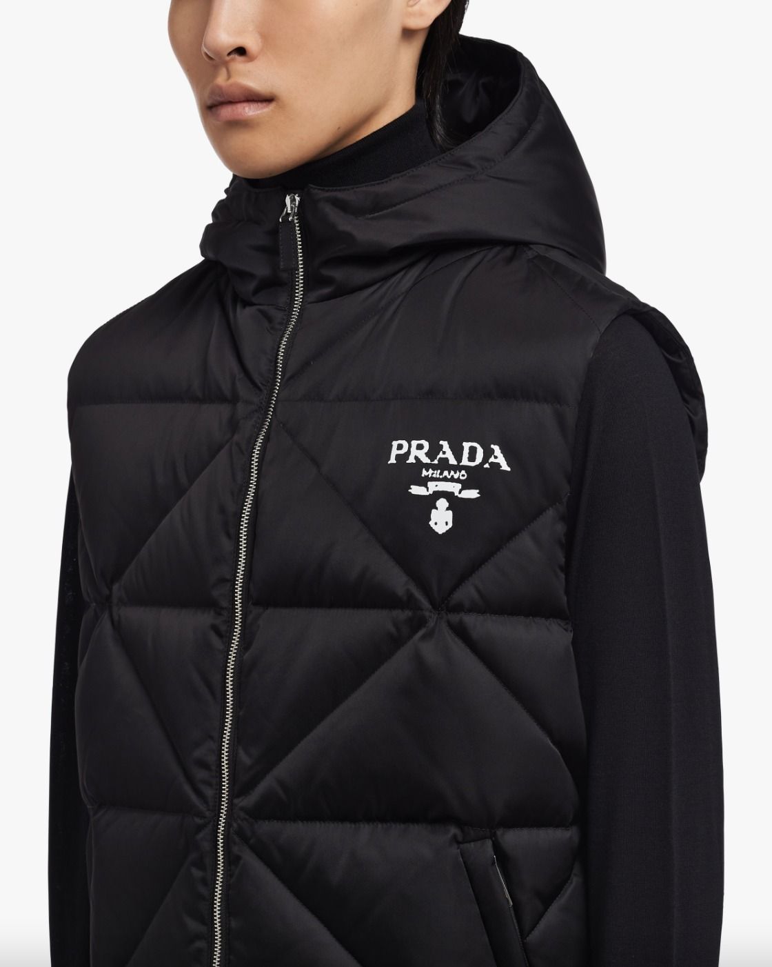 PRADA】プラダ Re-Nylon ダウンベスト (PRADA/ダウンベスト