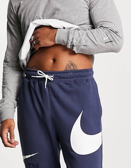 ナイキ/NIKE】Swooshロゴ ジョガーパンツ ネイビー (Nike/トラック ナイキ/NIKE】Swooshロゴ ジョガーパンツ ネイビー (Nike/トラック