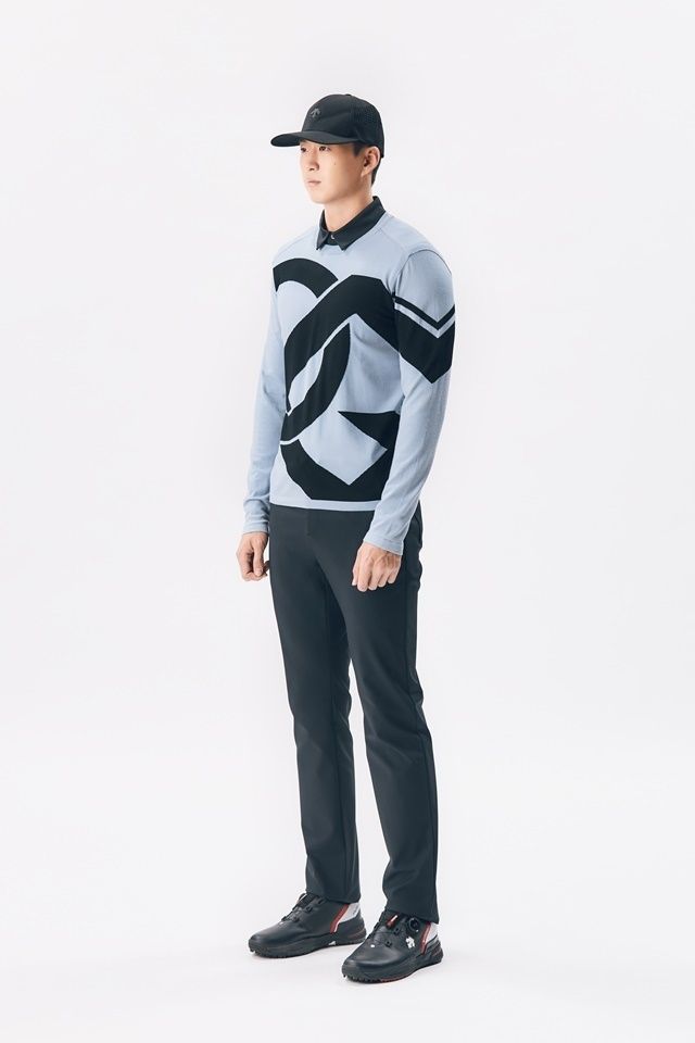□DESCENTE□新作□パターンアートワークニットプルオーバー (DESCENTE □DESCENTE□新作□パターンアートワークニットプルオーバー (DESCENTE