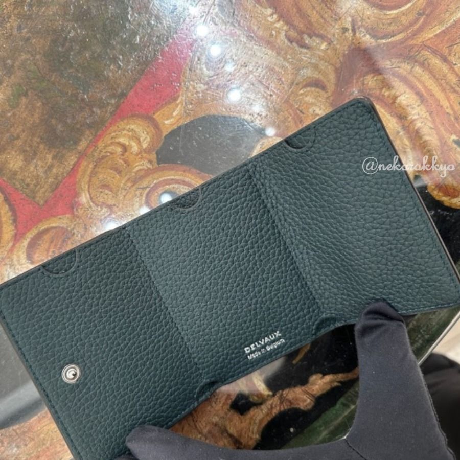 DELVAUX☆Presse Trifold☆折りたたみ財布☆送料込 (DELVAUX DELVAUX☆Presse Trifold☆折りたたみ財布☆送料込 (DELVAUX