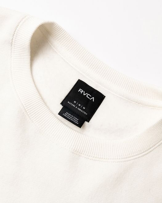 【関税込み】RVCA メンズ PEACE BONE CR トレーナー 関税込み】RVCA メンズ PEACE BONE CR トレーナー (RVCA