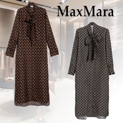 ☆大人気☆】 MAXMARA ☆ シルクツイルドレス VICOLO (Max Mara ☆大人気☆】 MAXMARA ☆ シルクツイルドレス VICOLO (Max Mara