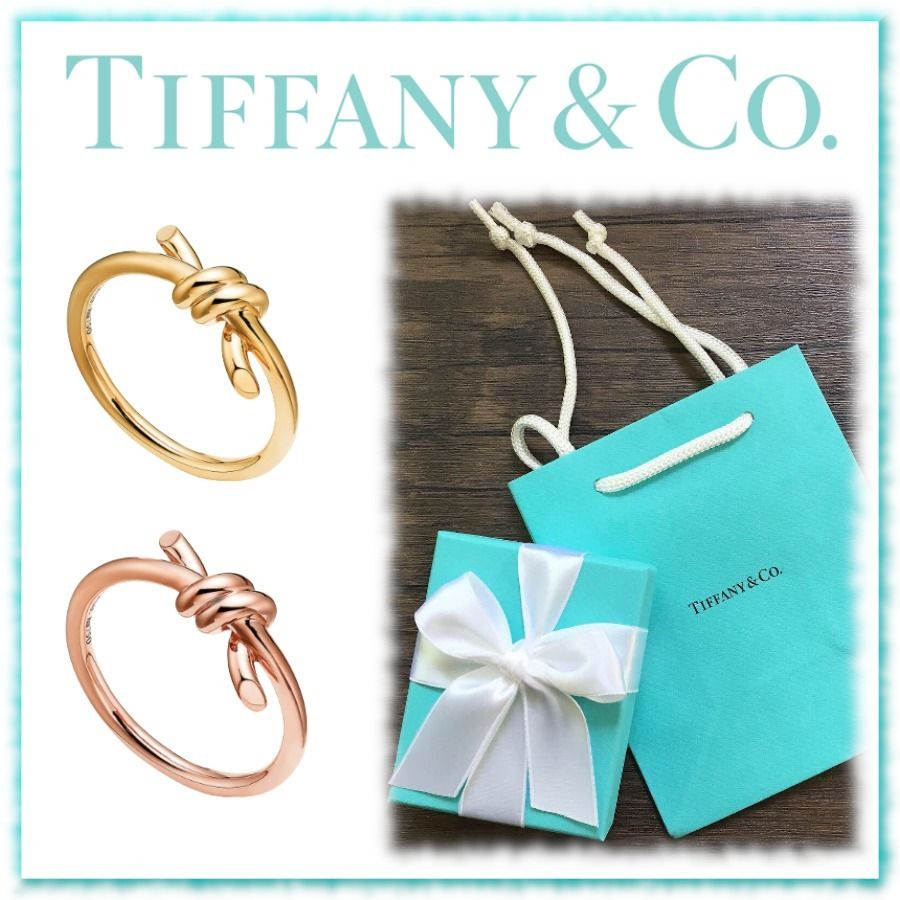 人気♪ Tiffany(ティファニー) ノット 18Kゴールド リング (Tiffany ...