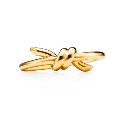 人気♪ Tiffany(ティファニー) ノット 18Kゴールド リング (Tiffany ...