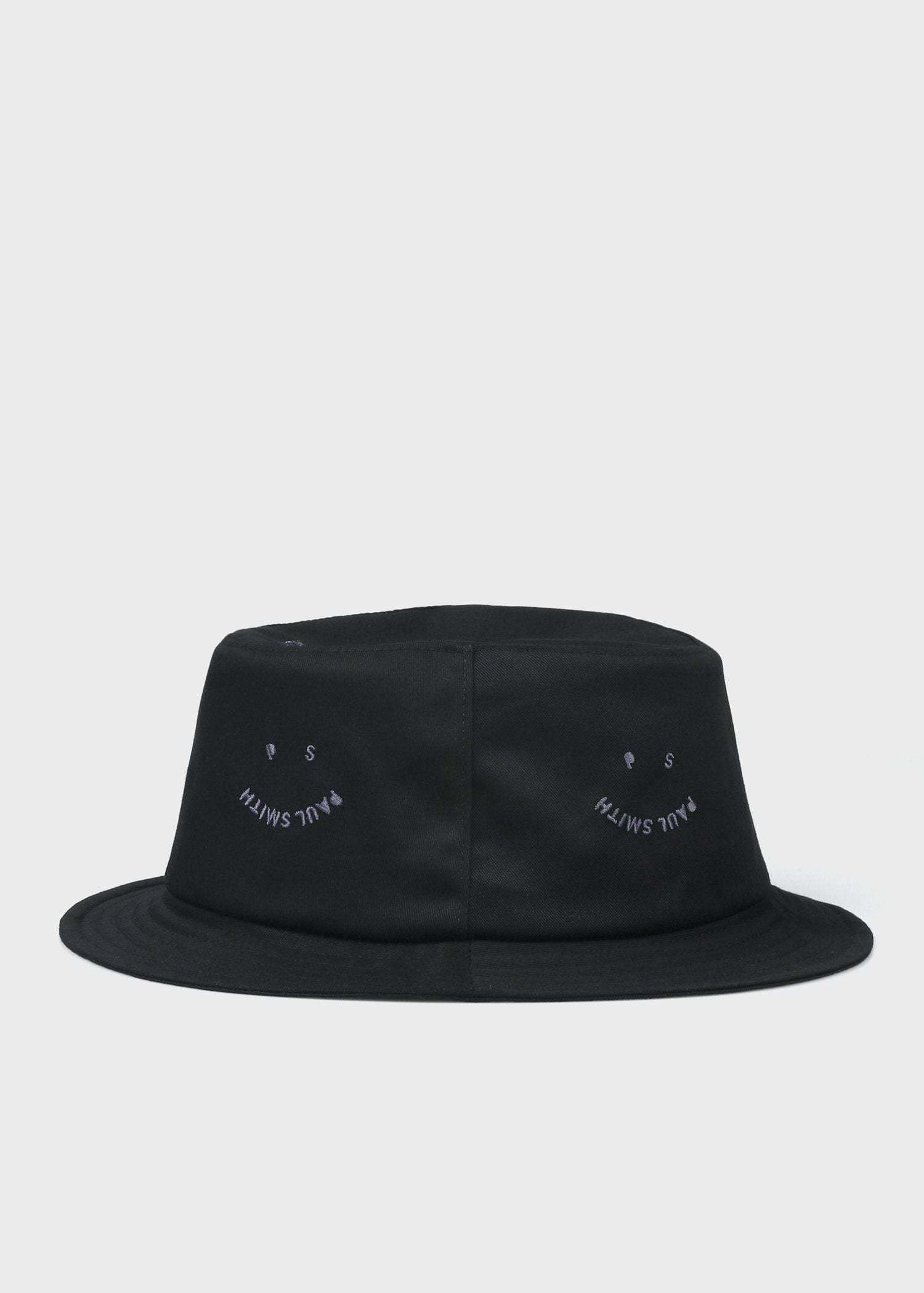 Paul Smith ポールスミス ハット 黒x緑 - 0384725J0132 メンズ 帽子（キャップ,ハット） ｜ポール・スミス