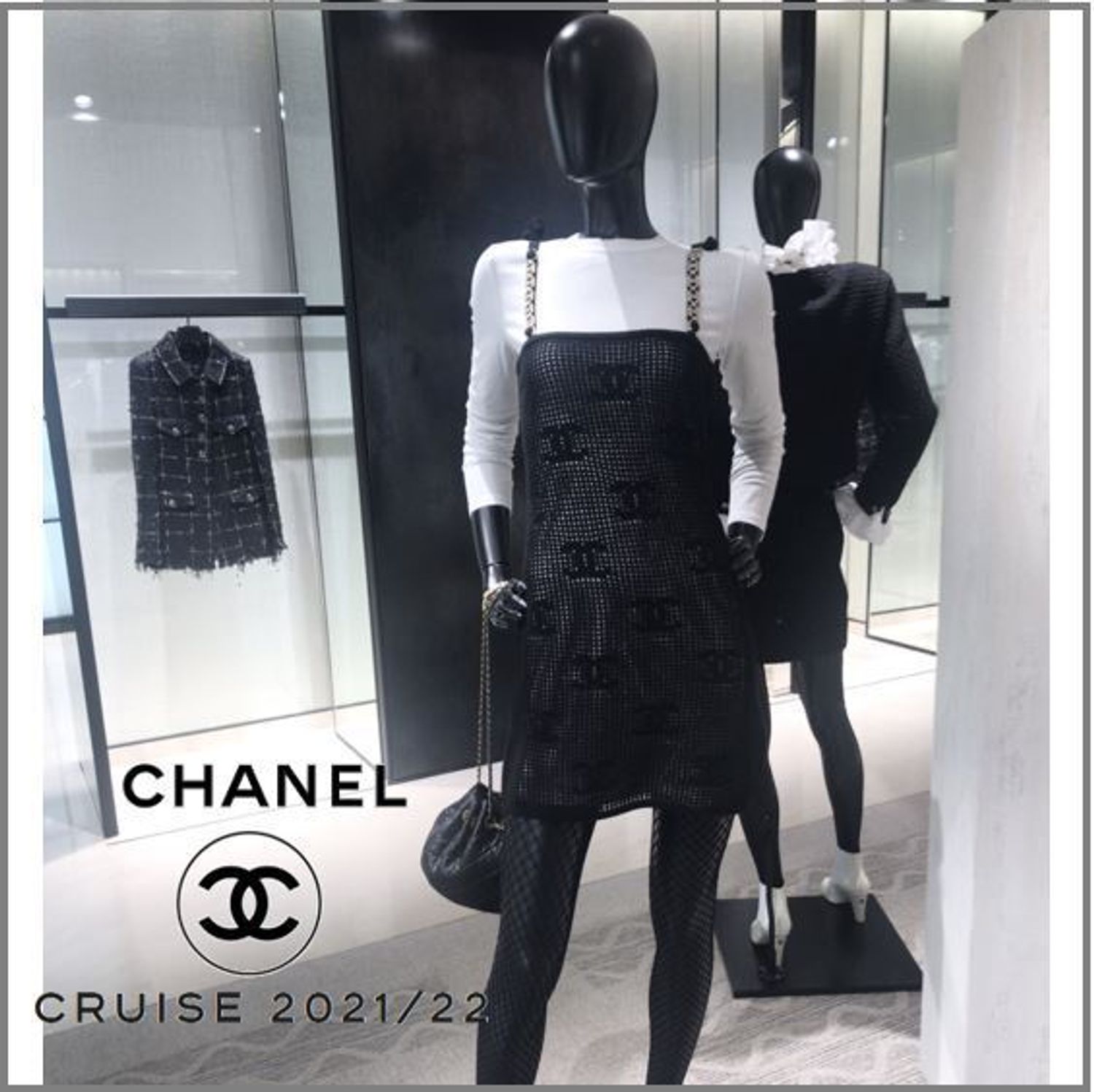 Chanel パリ本店 21 22クルーズ Look23 ワンピース Chanel ワンピース P K Na934 Buyma