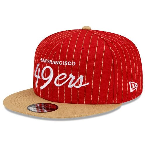 New Era】NFL 49ers ピンストライプキャップ (New Era/キャップ New Era】NFL 49ers ピンストライプキャップ (New Era/キャップ
