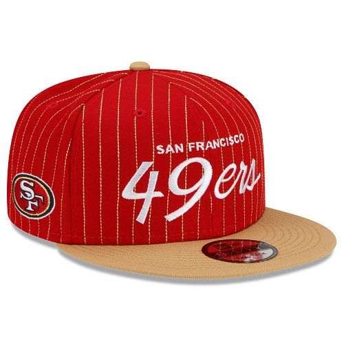 New Era】NFL 49ers ピンストライプキャップ (New Era/キャップ New Era】NFL 49ers ピンストライプキャップ (New Era/キャップ