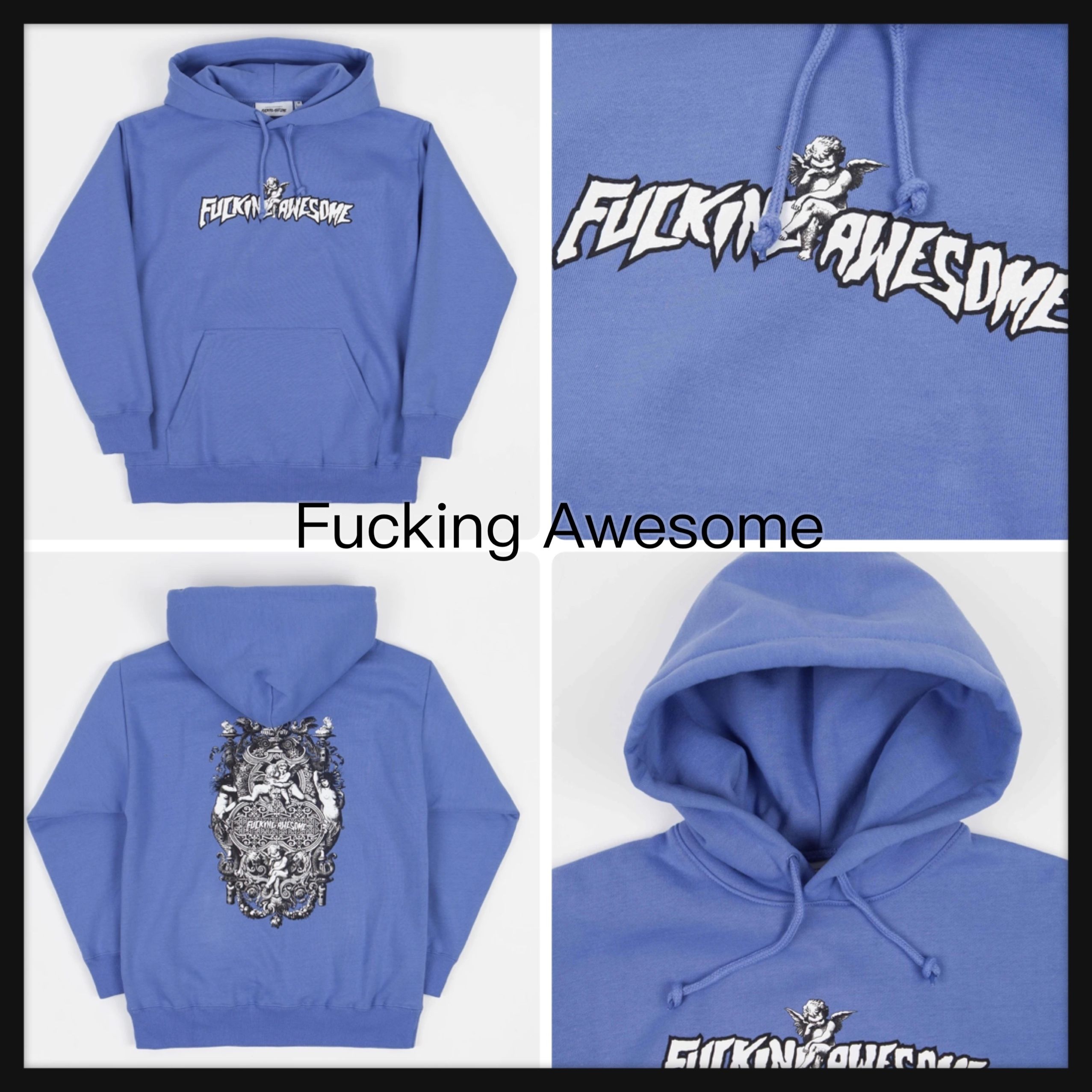 Fucking Awesome】Filigree Hoodie フード パーカー ロゴ 綿 (Fucking 公式店限定 Awesome/パーカー Fucking パーカー