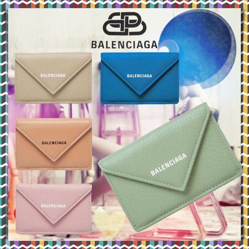【直営店買付】BALENCIAGA PAPIER ミニウォレット カーフスキン 【直営店買付】BALENCIAGA PAPIER ミニウォレット カーフスキン