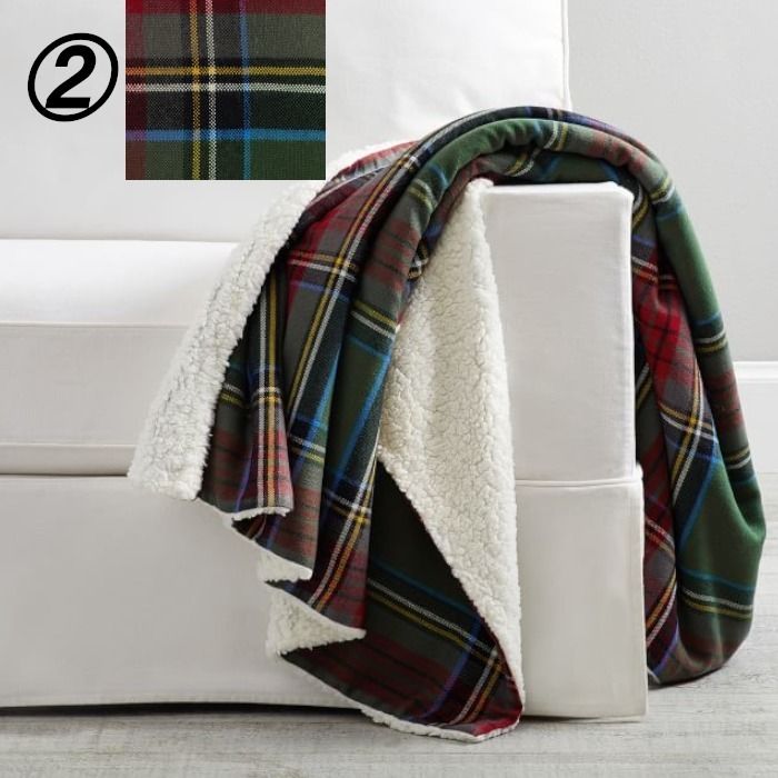 Pottery Barn】あったか!シェルパ スロー ブランケット (Pottery Barn ...