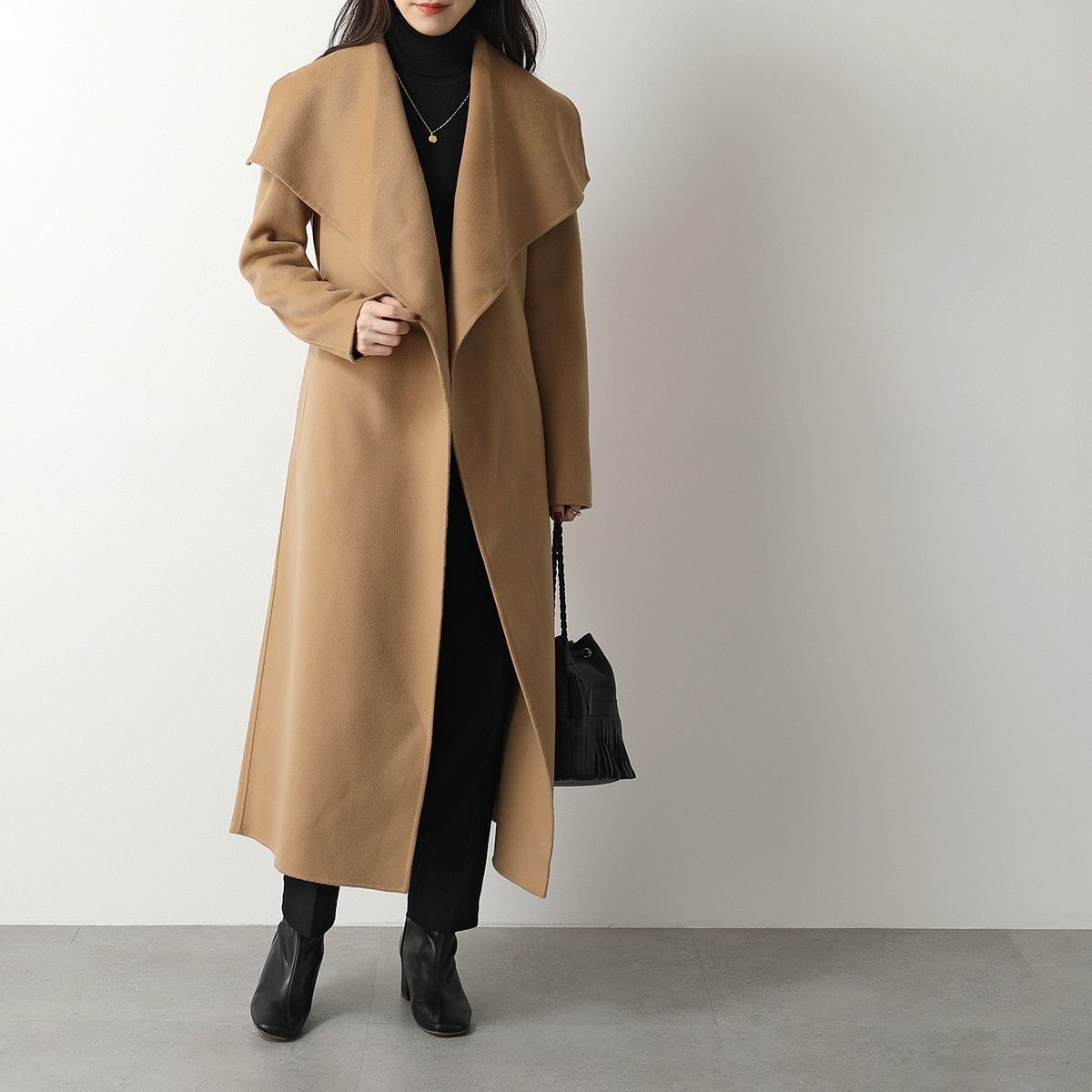 MACKAGE ロングコート MAI-CN ウール ベルト ダブルフェイス MACKAGE ロングコート MAI-CN ウール ベルト ダブルフェイス