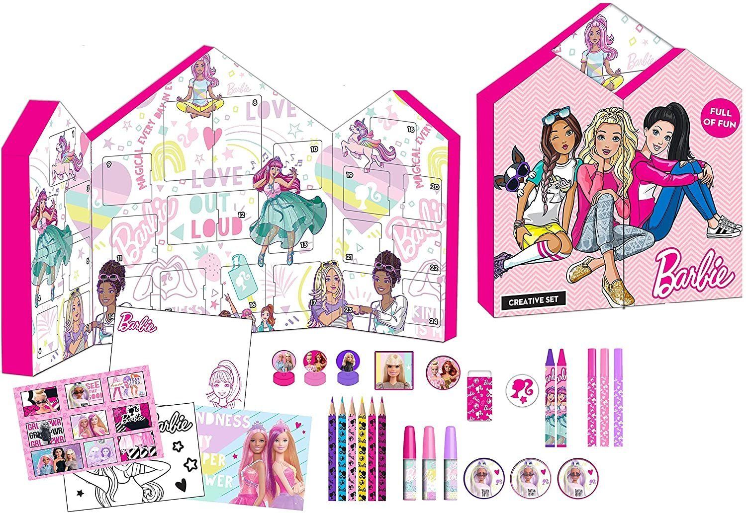 Barbie バービー☆クリスマス アドベントカレンダー2021 (Barbie/絵本