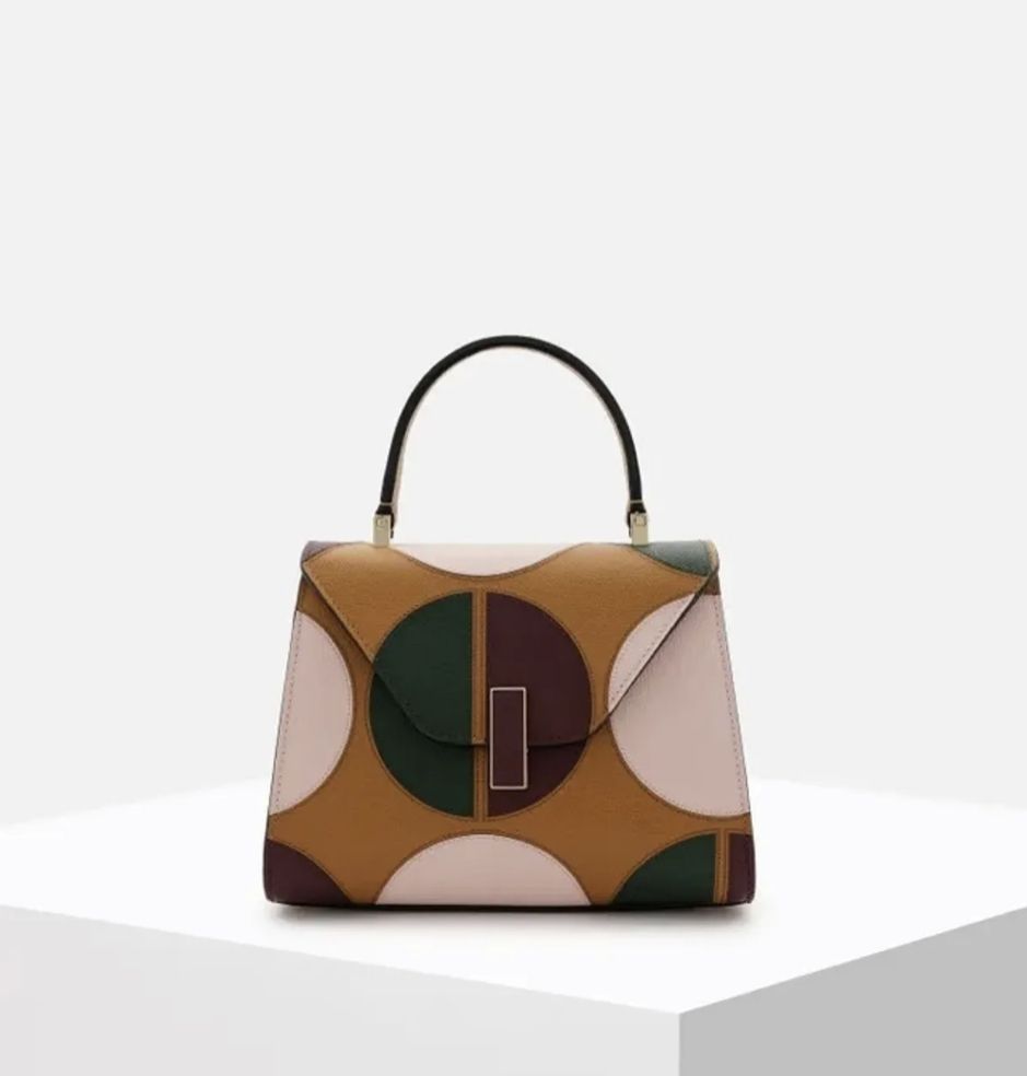 激レア☆Valextra☆ La Double J Borsa Iside Miniハンド バッグ 日本ファッション Iside mini 激レア×美品★Valextra ハンドバッグ