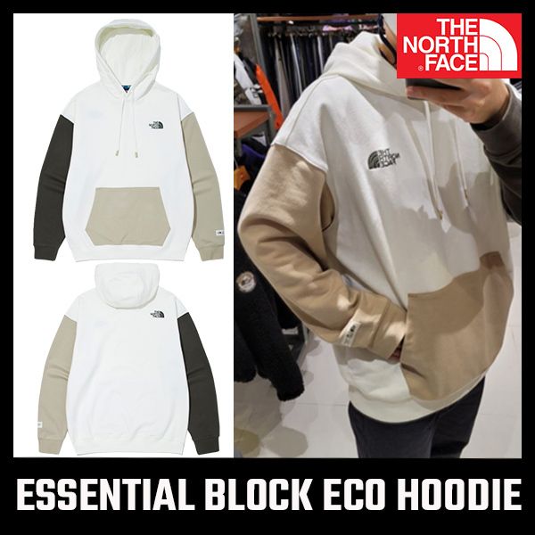 【THE NORTH FACE】ESSENTIAL BLOCK ECO HOODIE パーカー 【THE NORTH FACE】ESSENTIAL BLOCK ECO HOODIE パーカー