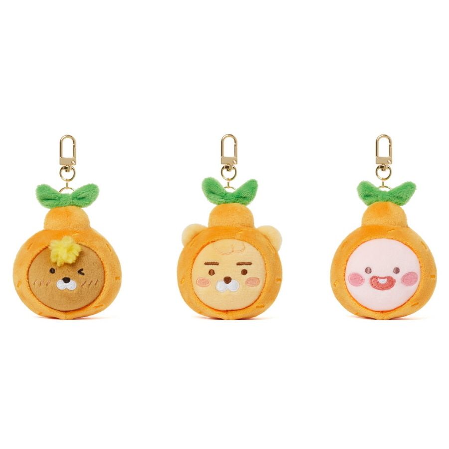 【KAKAO FRIENDS】済州 JEJU★Tangerine face keyring[Choonsik] Kakao Friends - Friends in Jeju Tangerine Choonsik Poster