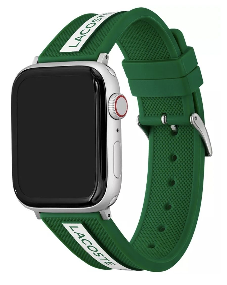 LACOSTE】ラコステ アップルウォッチ用シリコンベルト 42/44mm LACOSTE】ラコステ アップルウォッチ用シリコンベルト 42/44mm
