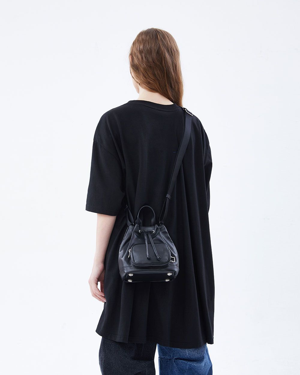 ☆ADERERROR☆Leather Peanut bag☆日本未入荷☆2WAY バッグ ☆ADERERROR☆Leather Peanut bag☆日本未入荷☆2WAY バッグ