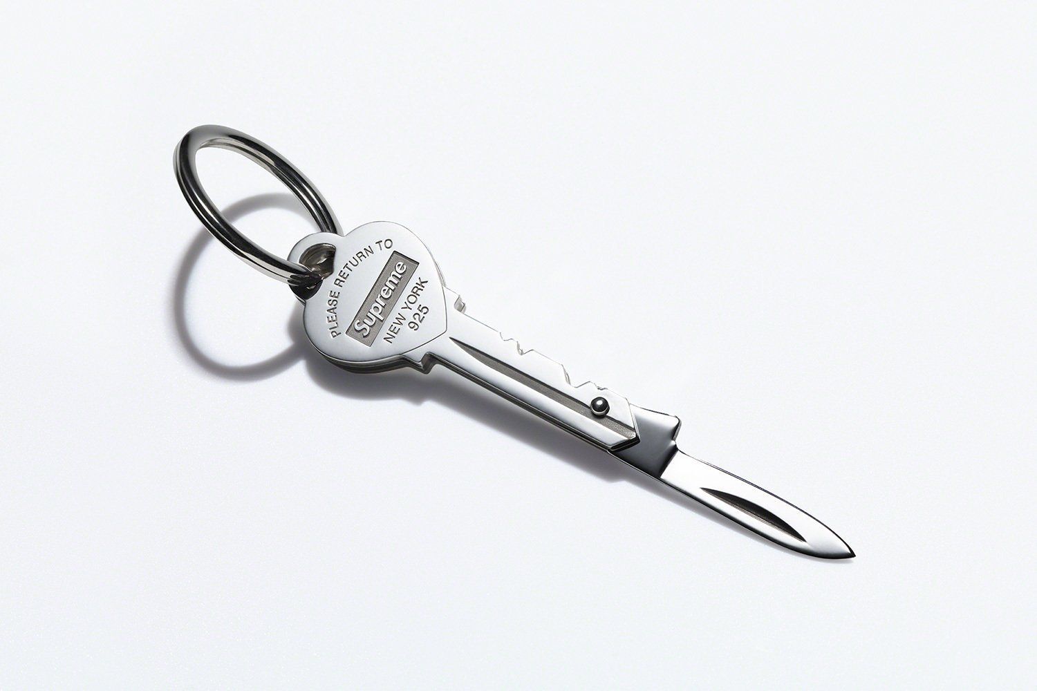 Supreme Tiffany & Co. Return to Tiffany Heart Knife Key Ring