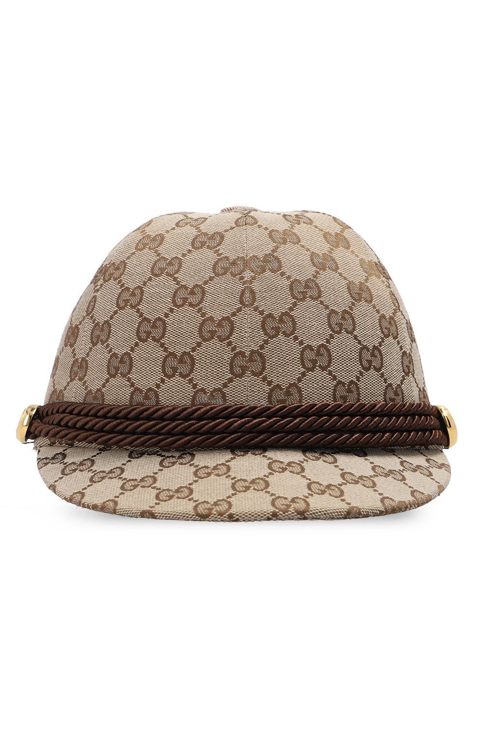 GUCCI】トーション付き GGキャンバス ベースボールキャップ (GUCCI GUCCI】トーション付き GGキャンバス ベースボールキャップ (GUCCI